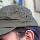 Army Cap Military Cap seitlicher Akzent Löcher Schirmmütze Mütze