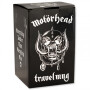 Reisebecher Motörhead Warpig Keramik schwarz Kaffeebecher to go Festival Kaffeetasse