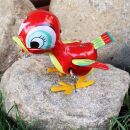 Tin toy collectable toys duck red wind-up tin duck
