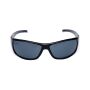 Schmale Sonnenbrille Daily Basic two Bikerbrille 7x4cm schwarz glänzend