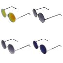 Round sunglasses Round Future nickel frame 5cm diameter