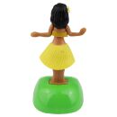 Tablero de grifos Figura Wobble Chica Hula mujer amarilla Solar Hawaiian Hula Girl Dancing