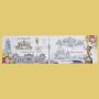 Magnet 17 x 5 cm Berlin souvenir sights 01 fridge magnet