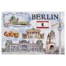 Magnet 8 x 5,5 cm Berlin souvenir sights 09 fridge magnet