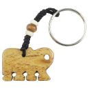 Keychain elephant bone resin bag charm
