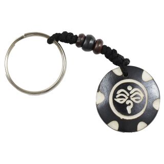 Colgante de llavero Ojos de Buda 02 Colgante hueso-resina