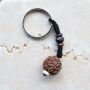 Schlüsselanhänger Rudraksha Perle Anhänger