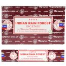 Satya Bastoncini dincenso Indian Rain Forest miscela di...