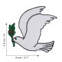 Patch de paloma de la paz pájaro