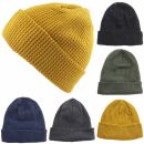Beanie Waffelstrick Mütze Baumwolle Bio Kopfbedeckung