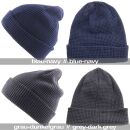 Beanie Waffelstrick Mütze Baumwolle Bio Kopfbedeckung