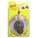 Tin toy Jippi throwing top tin top metal spinning top
