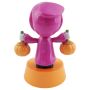 Solar wobble figure skeleton pink pumpkin Halloween scary solar figure