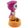 Solar wobble figure skeleton pink pumpkin Halloween scary solar figure