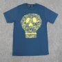 Camiseta - El dia y la noche - Los Muertos - Calavera azul