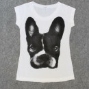 Lady Shirt - Women T-Shirt - French Bulldog S
