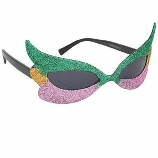 Occhiali da festa - maschera scintillante - occhiali divertenti