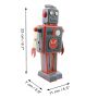 Robot - Tin Toy Robot - Mechanical Robot - grey