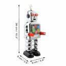 Robot giocattolo - High wheel Robot giocattolo - argento - robot di latta - giocattoli da collezione