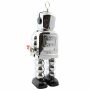 Robot - Robot de hojalata - High Wheel Robot - plateado - Juguete de lata