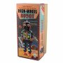 Robot - Robot de hojalata - High Wheel Robot - plateado - Juguete de lata