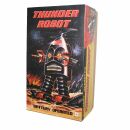 Roboter - Thunder Robot - grau - Blechroboter