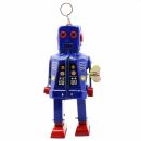 Robot - Robot de hojalata - Space Robot - azul - Juguete de lata