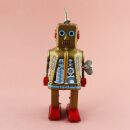 Robot - Tin Toy Robot - Space Robot - brown
