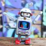 Robot - Robot de hojalata - Astronauta - Juguete de lata