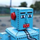 Robot - Robot de hojalata - Lilliput - Juguete de lata