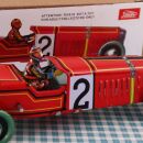 Tin toy - collectable toys - Racing car oldtimer No. 2