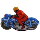 Tin toy - collectable toys - Motoracer blue