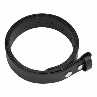 Cinturón de cuero - gris - 3cm - todos los largos
