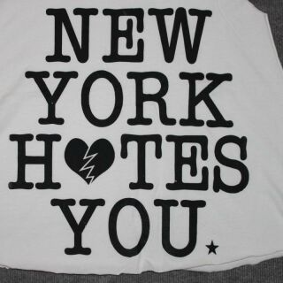 80s Style Lady Tank Top - New York Hates You