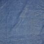 Baumwolltuch - blau - navy Lurex gold - quadratisches Tuch