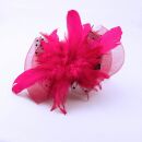 Cerchietto per capelli con piuma 06 - rosa