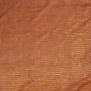 Cotton Scarf - brown Lurex gold - squared kerchief