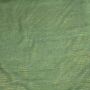 Baumwolltuch - grün Lurex gold - quadratisches Tuch