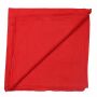 Baumwolltuch - rot - quadratisches Tuch