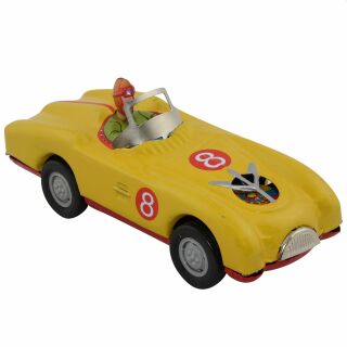 Tin toy - collectable toys - Racer - yellow