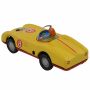 Tin toy - collectable toys - Racer - yellow