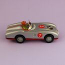 Tin toy - collectable toys - Racer - grey