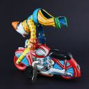 Juguete de hojalata - Payaso Moto