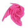 Sciarpa di cotone - rosa-pink - foulard quadrato