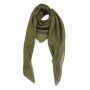 Sciarpa di cotone - verde-verde oliva - foulard quadrato