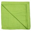 Sciarpa di cotone - verde-luce verde - foulard quadrato