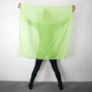 Cotton Scarf - green - lime - squared kerchief
