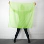 Sciarpa di cotone - verde-luce verde - foulard quadrato