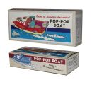 Blechspielzeug - Boot Reglitho Kerzenboot 04 - Pop Pop Knatterboot aus Blech