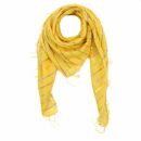 Sciarpa di cotone - lurex giallo multicolore 1 - foulard...